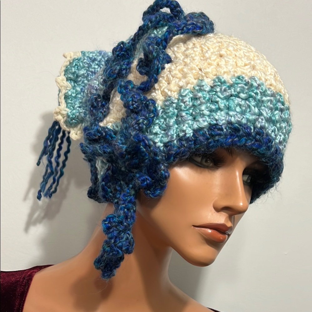 Winter Hat Daytime Flapper Hat Teen Girls Wrap Exclusive hat